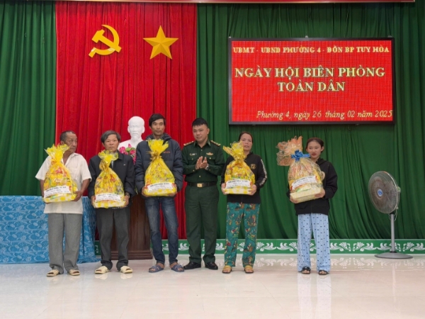 Hình ảnh cho bài viết Đồn Biên phòng Tuy Hòa phối hợp tổ chức Ngày hội Biên phòng toàn dân năm 2025